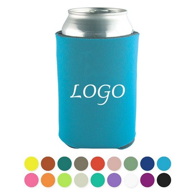 12 Oz. Custom Foam Coolie Collapsible Beverage Insulator