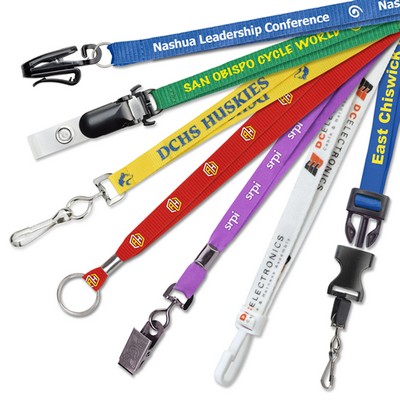 Custom Silkscreen Lanyards